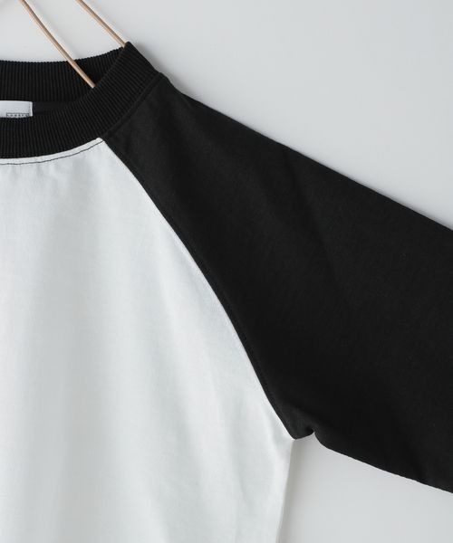 LOWRYS FARM（ローリーズファーム）の「ラグランＢＩＧＴシャツ　190329（Tシャツ/カットソー・キッズ・ブラック/ピンク/ブルー・110cm/120cm/130cm/140cm/150cm）」の8枚目の写真