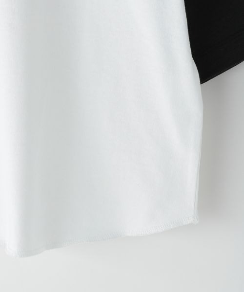 LOWRYS FARM（ローリーズファーム）の「ラグランＢＩＧＴシャツ　190329（Tシャツ/カットソー・キッズ・ブラック/ピンク/ブルー・110cm/120cm/130cm/140cm/150cm）」の4枚目の写真