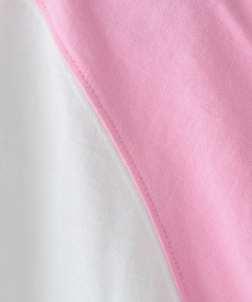 LOWRYS FARM（ローリーズファーム）の「ラグランＢＩＧＴシャツ　190329（Tシャツ/カットソー・キッズ・ブラック/ピンク/ブルー・110cm/120cm/130cm/140cm/150cm）」の7枚目の写真