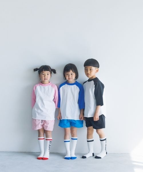 LOWRYS FARM（ローリーズファーム）の「ラグランＢＩＧＴシャツ　190329（Tシャツ/カットソー・キッズ・ブラック/ピンク/ブルー・110cm/120cm/130cm/140cm/150cm）」の15枚目の写真