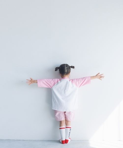 LOWRYS FARM（ローリーズファーム）の「ラグランＢＩＧＴシャツ　190329（Tシャツ/カットソー・キッズ・ブラック/ピンク/ブルー・110cm/120cm/130cm/140cm/150cm）」の20枚目の写真