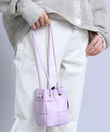 【M Rose/エムローズ】カセットミニショルダーバッグ