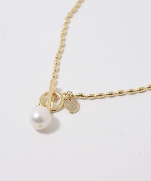NOLLEY’S（ノーリーズ）の「パールトップマンテルネックレス（ネックレス・レディース・ゴールド・FREE）」の3枚目の写真