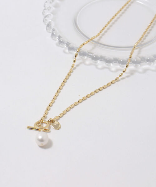 NOLLEY’S（ノーリーズ）の「パールトップマンテルネックレス（ネックレス・レディース・ゴールド・FREE）」の6枚目の写真