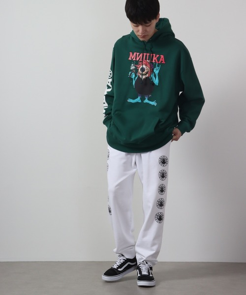 MISHKA(ミシカ)の「MISHKA PANT スウェットパンツ PRAYER CIRCLE(スウェットパンツ・メンズ・ホワイト/グレー/ブラック・2XL/L/XL/M)」の7枚目の写真