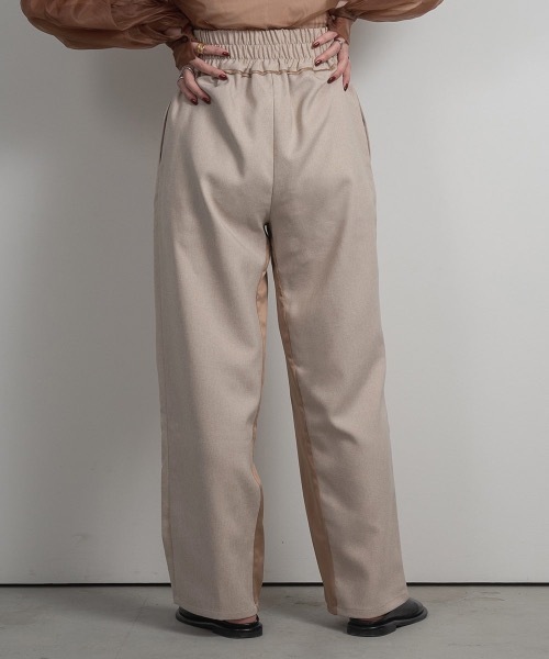 lawgy（ラウジー）の「satin docking pants（その他パンツ・レディース・サンドベージュ/ブラウン・S/M）」の10枚目の写真