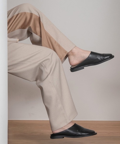 lawgy（ラウジー）の「satin docking pants（その他パンツ・レディース・サンドベージュ/ブラウン・S/M）」の5枚目の写真