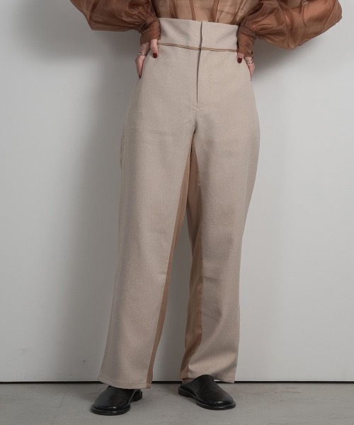 lawgy（ラウジー）の「satin docking pants（その他パンツ・レディース・サンドベージュ/ブラウン・S/M）」の21枚目の写真