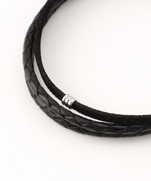 HIDEAWAYS NICOLE（ハイダウェイニコル）の「ブレスレット（ブレスレット・メンズ・ネイビー/トリコロール/ブラック・FREE）」の4枚目の写真