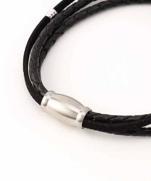 HIDEAWAYS NICOLE（ハイダウェイニコル）の「ブレスレット（ブレスレット・メンズ・ネイビー/トリコロール/ブラック・FREE）」の5枚目の写真