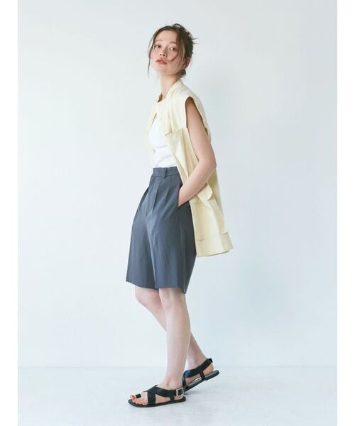 Ungrid（アングリッド）の「パット付きアメスリタンクトップ（タンクトップ・レディース・ブラック/オフホワイト/ブルー/オレンジ・FREE）」の19枚目の写真