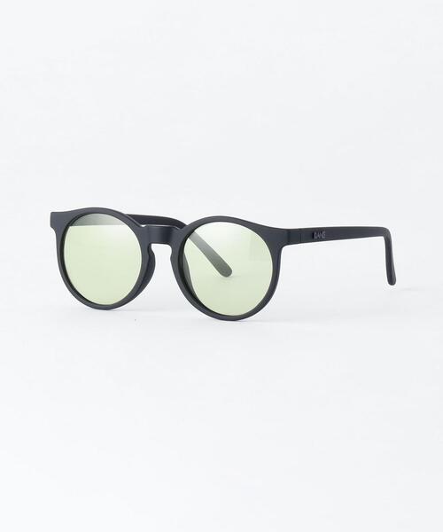 DANG SHADES（ダングシェイディーズ）の「【別注】＜DANG SHADES＞ATZ ファッション用グラス（メガネ・メンズ・ブラック/ダークブラウン・FREE）」の3枚目の写真