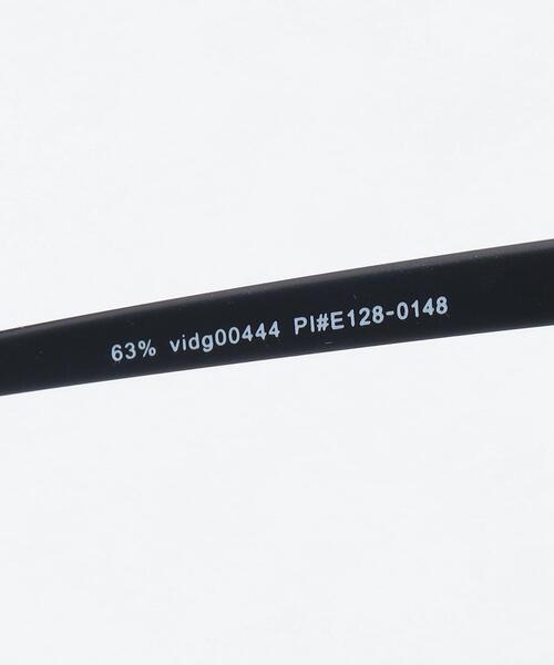 DANG SHADES（ダングシェイディーズ）の「【別注】＜DANG SHADES＞ATZ ファッション用グラス（メガネ・メンズ・ブラック/ダークブラウン・FREE）」の7枚目の写真