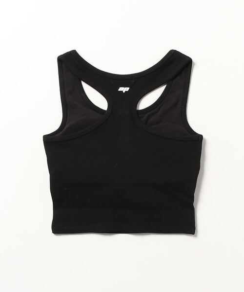 atmos pink(アトモスピンク)の「atmos pink ベーシックリブタンク(タンクトップ・レディース・ブラック/ホワイト/グレー・M/S)」の5枚目の写真