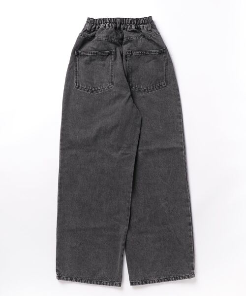 ANLIBERTY ANAP（アンリバティアナップ）の「センターホックデニムワイドパンツ（デニムパンツ・レディース・ブラック/ブルー・M/S）」の18枚目の写真