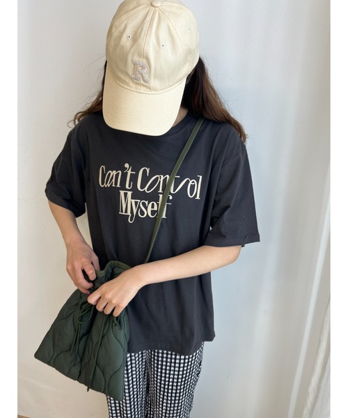 WC(ダブル シー)の「メッセージロゴビッグTシャツ(Tシャツ/カットソー・レディース・ライトベージュ/ブラック系その他/ホワイト・FREE)」の21枚目の写真