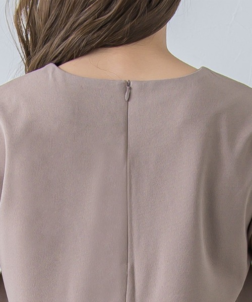 Pierrot（ピエロ）の「ペアスキンフレンチオールインワン（サロペット/オーバーオール・レディース・ブラック/ネイビー/ベージュ系・M/L/PM）」の20枚目の写真