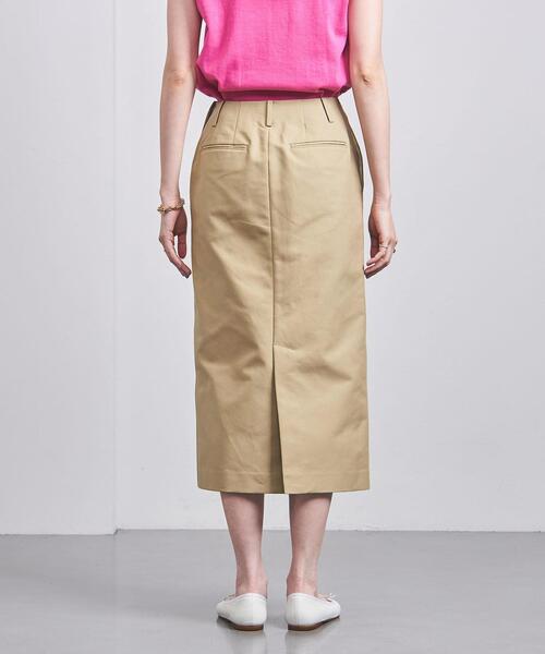UNITED ARROWS(ユナイテッドアローズ)の「ダブルベント タック タイトスカート(スカート・レディース・ライラック/ベージュ/ネイビー・34/36/38)」の6枚目の写真