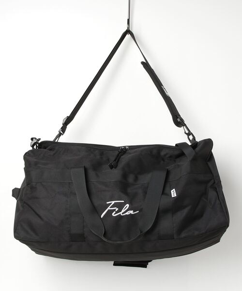 FILA(フィラ)の「FILA /フィラ 大容量3wayボストンバック(ボストンバッグ・メンズ・ブラック・FREE)」の10枚目の写真