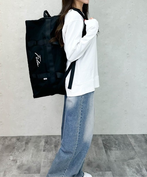 FILA(フィラ)の「FILA /フィラ 大容量3wayボストンバック(ボストンバッグ・メンズ・ブラック・FREE)」の9枚目の写真