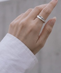 アクセサリー リング レディース シンプル シルバー925 ボリューム【mielikki-tuuli-ring ミエリッキ・トゥーリ】