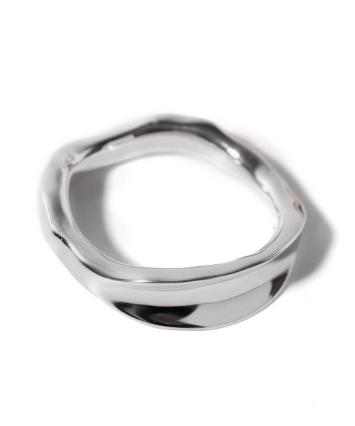 Ops.（オプス）の「アクセサリー リング レディース シンプル シルバー925 ボリューム【mielikki-tuuli-ring ミエリッキ・トゥーリ】（リング・レディース・イエローゴールド/シルバー・11号/13号/15号）」の19枚目の写真