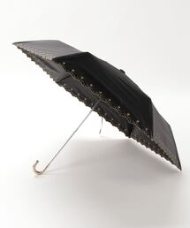 SMILE ORCHID（スマイルオーキッド）の「手開き式UVスパークルスカイ折Parasol折傘50cm（折りたたみ傘・レディース）」