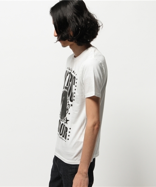 HYSTERIC GLAMOUR（ヒステリックグラマー）の「REVOLUTION pt T-SH（Tシャツ/カットソー・メンズ・ホワイト/ピンク/ブラック・LARGE/MEDIUM/SMALL）」の5枚目の写真