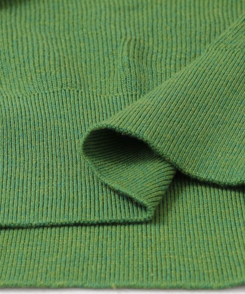 KBF(ケイビーエフ)の「illi コンパクトリブニット(ニット/セーター・レディース・ブラック/グリーン/オレンジ/ベージュ・ONE)」の16枚目の写真