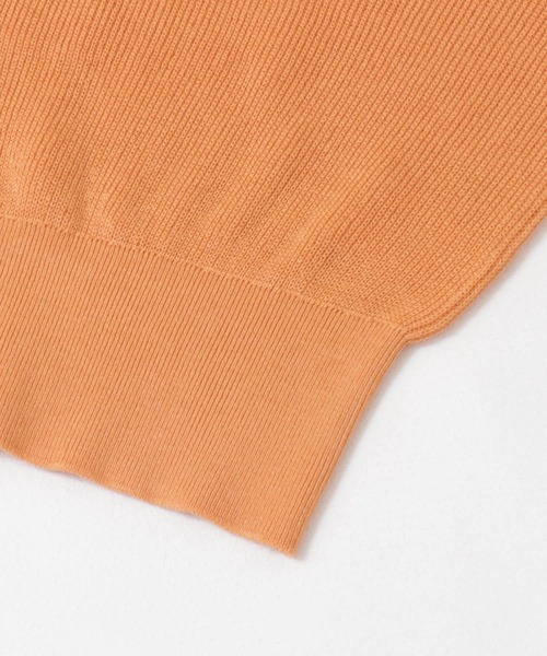 KBF(ケイビーエフ)の「illi コンパクトリブニット(ニット/セーター・レディース・ブラック/グリーン/オレンジ/ベージュ・ONE)」の17枚目の写真
