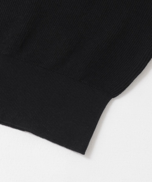 KBF(ケイビーエフ)の「illi コンパクトリブニット(ニット/セーター・レディース・ブラック/グリーン/オレンジ/ベージュ・ONE)」の19枚目の写真