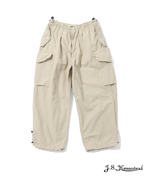 JOURNAL STANDARD J.S HOMESTEAD（ジャーナルスタンダードホームステッド）の「【J.S.Homestead】N/C CROPPED FIELD CARGO（カーゴパンツ・メンズ・ブラック/ストーン/ネイビー・MEDIUM/LARGE）」の2枚目の写真