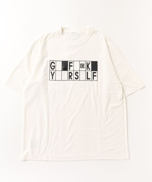 TENBOX（テンボックス）の「MANASTASH×TENBOX/マナスタッシュ×テンボックス　HEMP リバーシブルTEE（Tシャツ/カットソー・メンズ・ブラック/ホワイト/その他24・XL/L/M）」の5枚目の写真