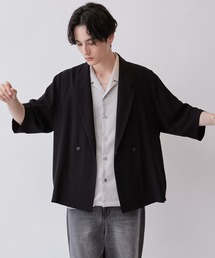 Lui's | 5分袖ダブルジャケット(テーラードジャケット)