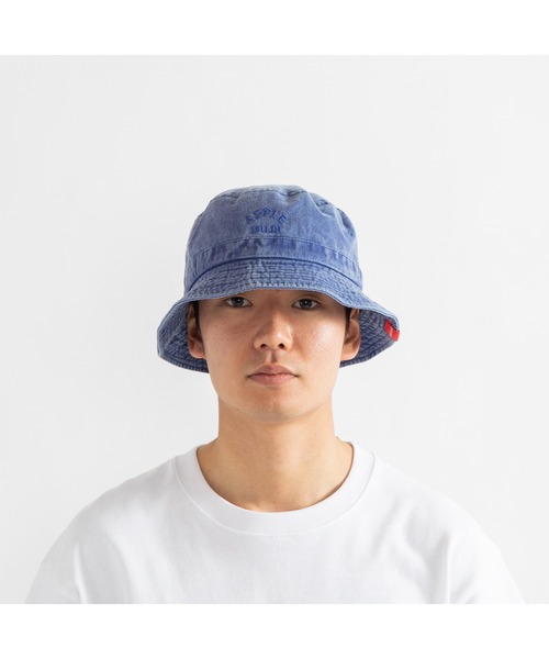 APPLEBUM（アップルバム）の「Pigment Dyed Bucket Hat（ハット・メンズ・ブルー/ブラック/オレンジ系その他/イエロー・FREE）」の14枚目の写真