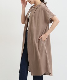 Honeys | マオカラーワンピース(シャツワンピース)