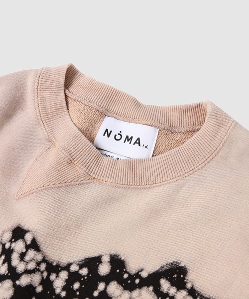 NOMA t.d.(ノーマティーディー)の「Hand Dyed Twist Sweat(スウェット・メンズ・ブラック・3/2/4)」の3枚目の写真