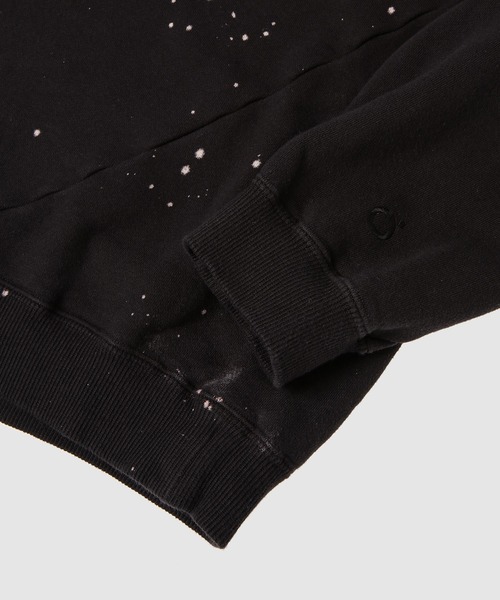 NOMA t.d.(ノーマティーディー)の「Hand Dyed Twist Sweat(スウェット・メンズ・ブラック・3/2/4)」の4枚目の写真