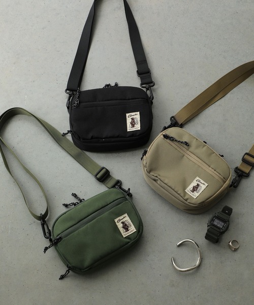 COBMASTER（コブマスター）の「【COBMASTER/コブマスター】MINI SHOULDER BAG（ショルダーバッグ・メンズ・ブラック/カーキ/ベージュ・FREE）」の4枚目の写真
