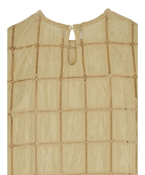 【美品】AMERI MEDI PATCHWORK CLOTH DRESS　黒　M Ameri（アメリ）の「MEDI PATCHWORK CLOTH DRESS（ワンピース