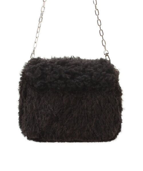 jouetie（ジュエティ）の「ファーハンドBAG（ハンドバッグ・レディース・ブラック/オフホワイト・FREE）」の16枚目の写真