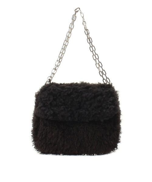 jouetie（ジュエティ）の「ファーハンドBAG（ハンドバッグ・レディース・ブラック/オフホワイト・FREE）」の22枚目の写真