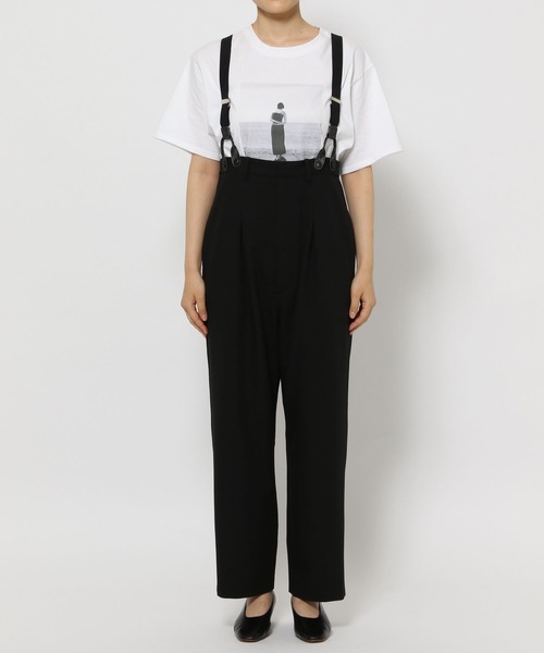 LEPSIM（レプシィム）の「【FOR I SERIES】サスペンダーパンツ　964334（その他パンツ・レディース・グレー/ブラック・FREE）」の14枚目の写真