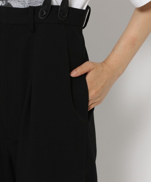 LEPSIM（レプシィム）の「【FOR I SERIES】サスペンダーパンツ　964334（その他パンツ・レディース・グレー/ブラック・FREE）」の19枚目の写真