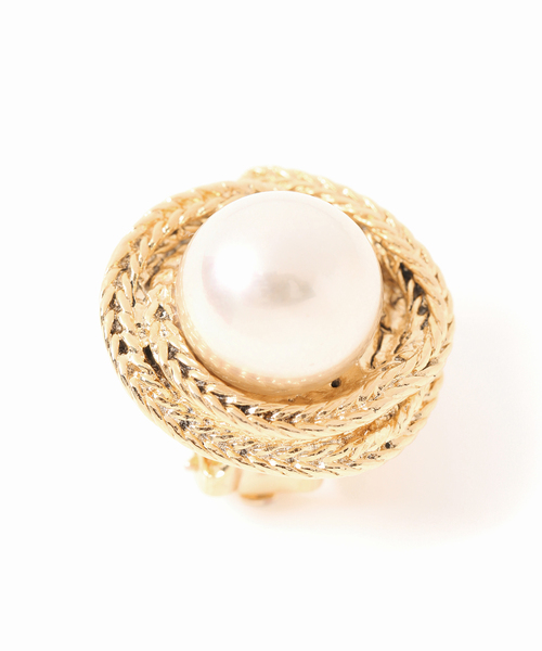 Noble（ノーブル）の「【gren by M】デットストックイヤリング（イヤリング・レディース・ゴールド・FREE）」の2枚目の写真