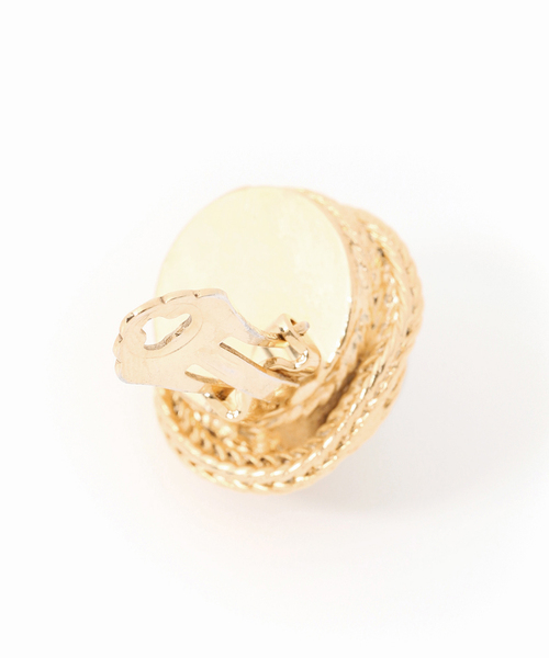 Noble（ノーブル）の「【gren by M】デットストックイヤリング（イヤリング・レディース・ゴールド・FREE）」の4枚目の写真