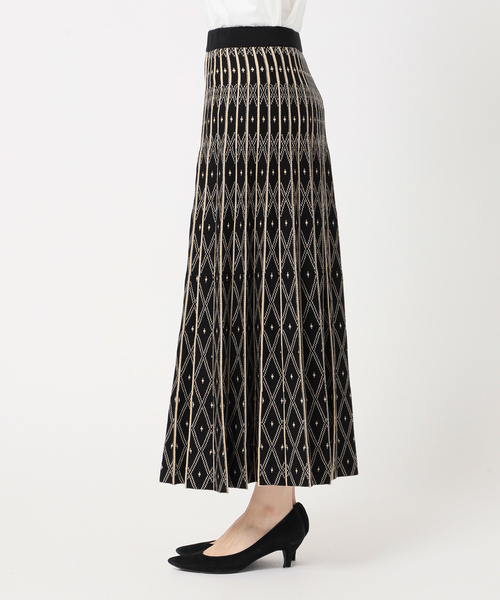 Torrazzo Donna（トラッゾドンナ）の「【TORRAZZO DONNA】リバーシブルスカートダイヤ（スカート・レディース・ブラック・FREE）」の17枚目の写真