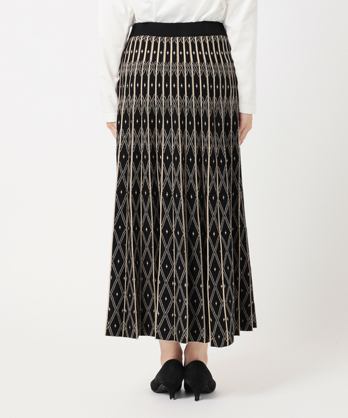 Torrazzo Donna（トラッゾドンナ）の「【TORRAZZO DONNA】リバーシブルスカートダイヤ（スカート・レディース・ブラック・FREE）」の18枚目の写真