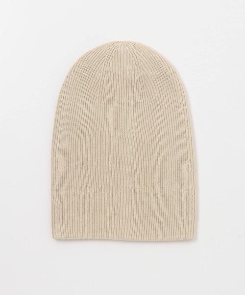 KBF（ケイビーエフ）の「ニットビーニー（ニットキャップ/ビーニー・レディース・ベージュ/ネイビー・ONE）」の14枚目の写真