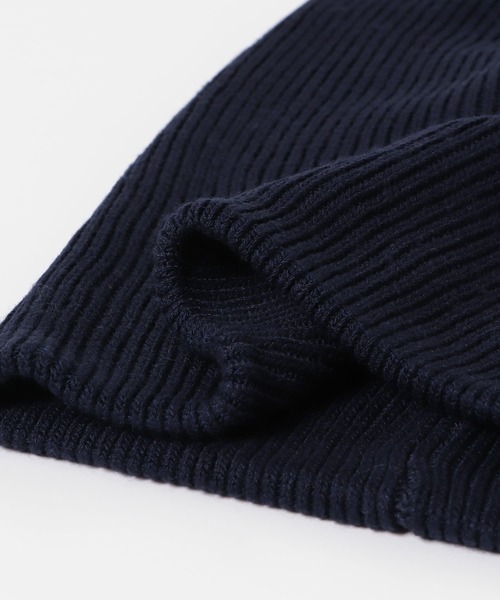 KBF（ケイビーエフ）の「ニットビーニー（ニットキャップ/ビーニー・レディース・ベージュ/ネイビー・ONE）」の16枚目の写真